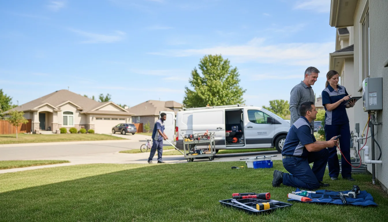 Tankless water heater service in Arlington, MN
